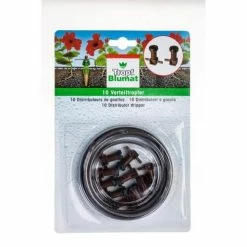 Blumat Distributor Drippers (Ten) + 2m Of Drip Tube Planting & Watering