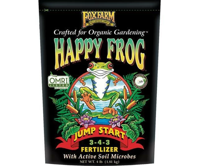 Best Sale ✔️ FoxFarm Planting & Watering Happy Frog Jump Start Dry Fertilizer 4 Lb Bag 🛒 1 FoxFarm Planting & Watering Happy Frog Jump Start Dry Fertilizer 4 Lb Bag