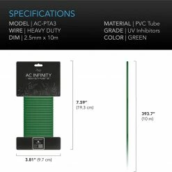 Best reviews of 🧨 Planting & Watering AC Infinity | Heavy Duty Rubberized Ties | 10M 🎁 6 Planting & Watering AC Infinity | Heavy Duty Rubberized Ties | 10M