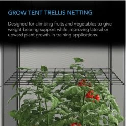 AC Infinity | Grow Tent Trellis Flex Netting | 3' X 3'