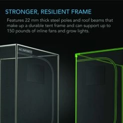 AC Infinity | 2-IN-1 Advanced Grow Tent 4000D Mylar | 5’ X 4’ X 6’8