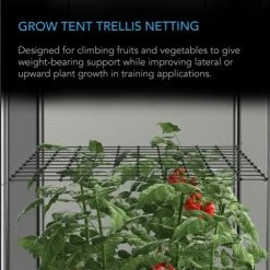AC Infinity | Grow Tent Trellis Flex Netting | 2' X 4' Planting & Watering