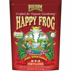 FoxFarm | Happy Frog Tomato & Vegetable Fertilizer | OMRI Organic | 4lb Bag
