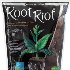 Happy Hydro | Seed & Clone Propagation Kit W/ Root Riot Cubes Planting & Watering