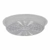 Happy Hydro Planting & Watering 8 Inch Clear Plastic Saucers - 25 Pack