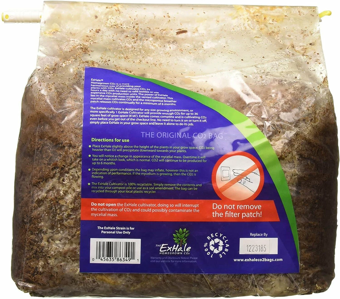 Outlet 🧨 ExHale | XL CO2 Bag Your Grow Room ✨ 4 ExHale | XL CO2 Bag Your Grow Room