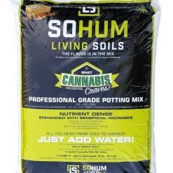 Sohum Living Soil | High Times Award Winner | Just Add Water | 1.5 Cu Ft