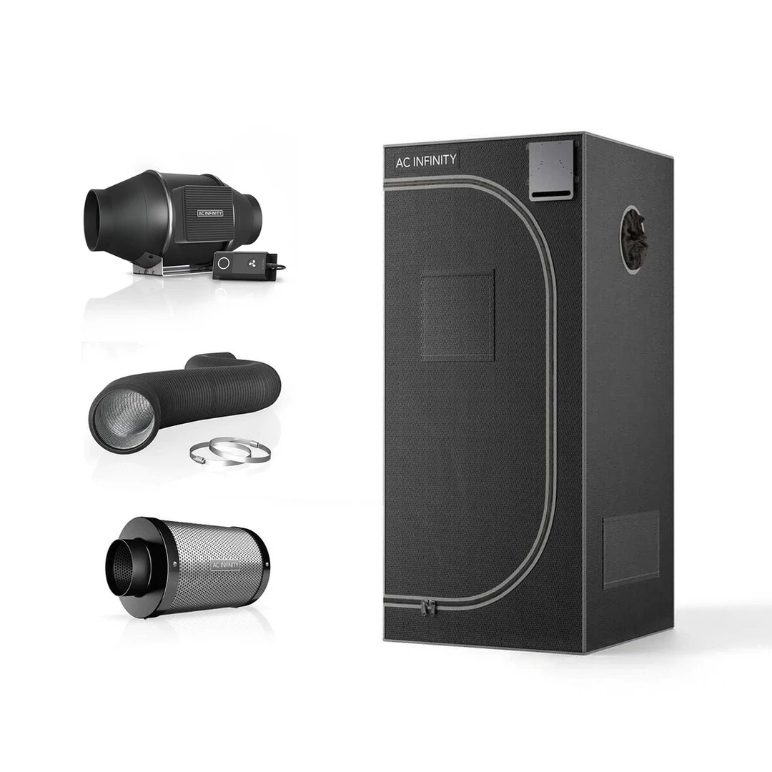 Budget ๐ AC Infinity Tent & Ventilation Kit | 2โ X 2โ Grow Tent Kits ๐ 1 AC Infinity Tent & Ventilation Kit | 2โ X 2โ Grow Tent Kits
