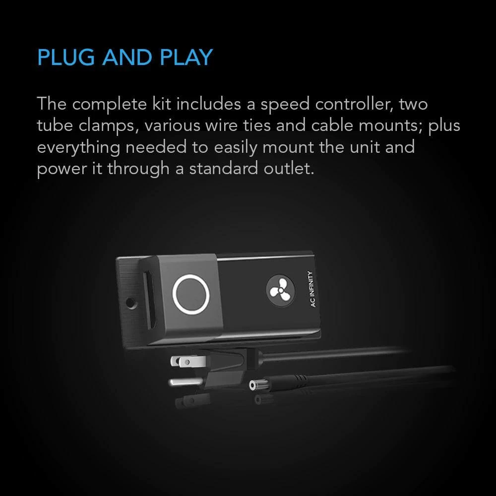 Budget ๐ AC Infinity Your Grow Room Cloudline S4 Inline Duct Fan W/ Adjustable Speed Controller โ 4 Inch ๐คฉ 5 AC Infinity Your Grow Room Cloudline S4 Inline Duct Fan W/ Adjustable Speed Controller โ 4 Inch