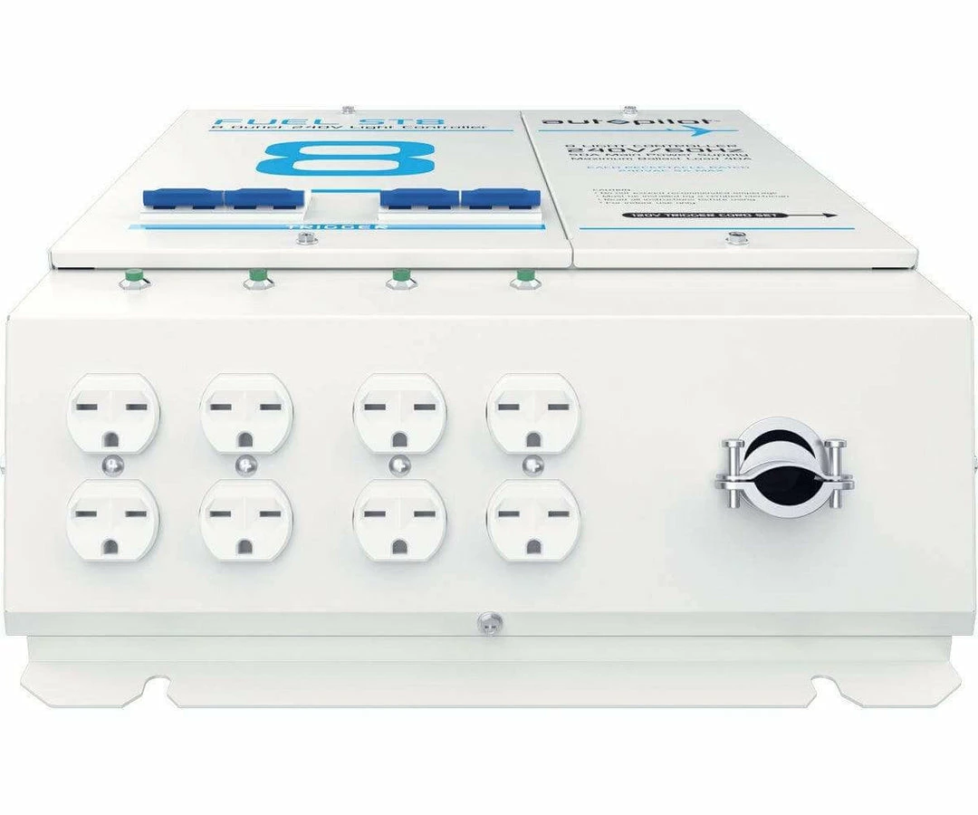 Promo ๐ Grow1 FUEL ST8 Light Controller For Up To 8 Lights | 240v Outlets With 120v Trigger ๐ 3 Grow1 FUEL ST8 Light Controller For Up To 8 Lights | 240v Outlets With 120v Trigger