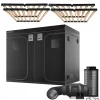 Happy Hydro 'The Essentials' Grow Kit | ROI-E720 LED Light | AC Infinity Tent & Ventilation | 10’ X 10’ Grow Tent Kits