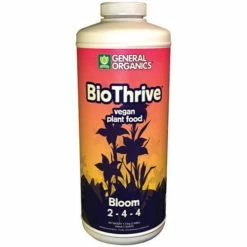 General Hydroponics GH General Organics BioThrive Bloom Quart Planting & Watering