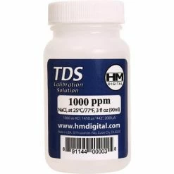 Planting & Watering HM Digital 1000 Ppm TDS Calibration Solution 3 Oz (90 Ml)