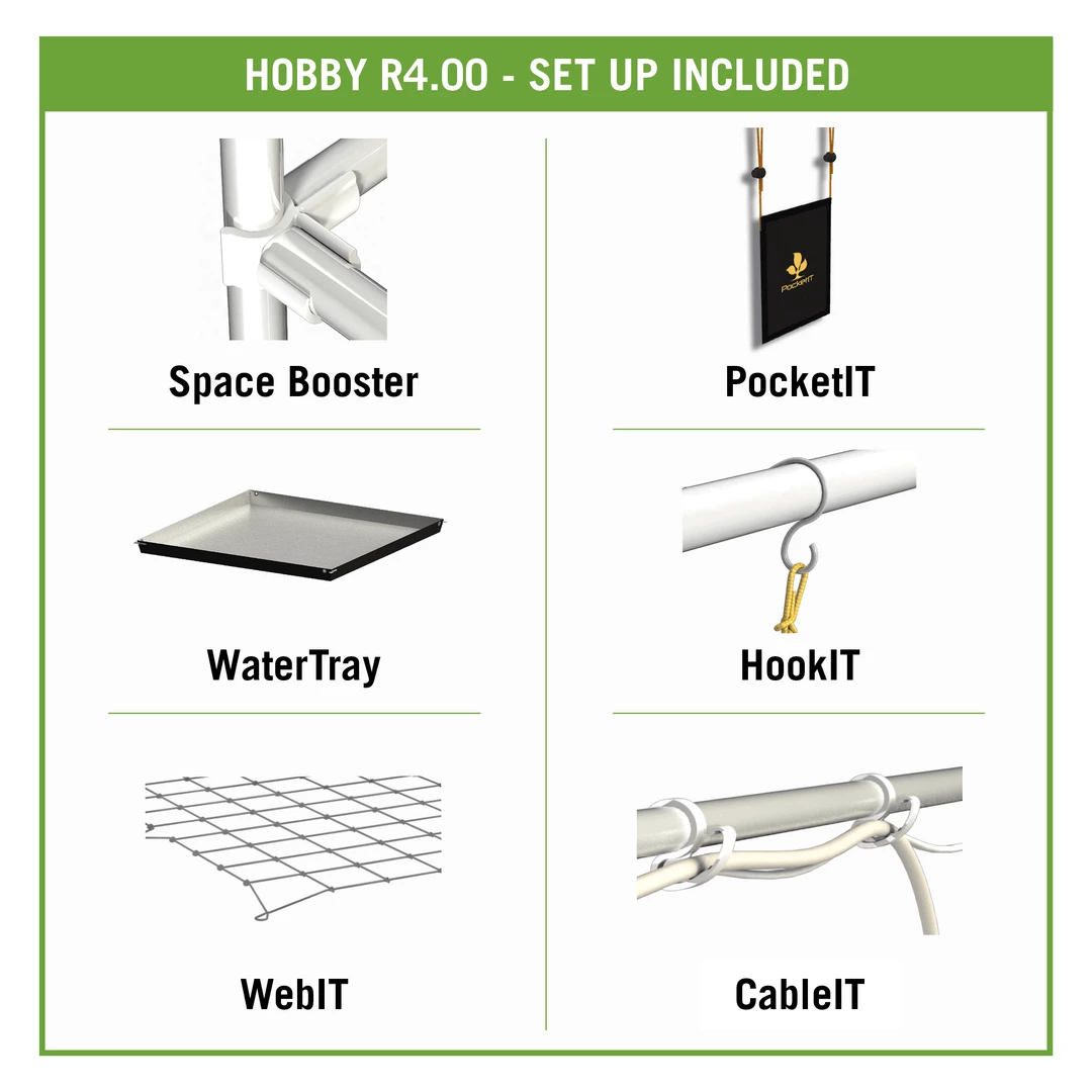 Outlet โ Your Grow Room Secret Jardin Lodge 160 V4.0 (5 1/4' X 4' X 6 2/3') ๐ 3 Your Grow Room Secret Jardin Lodge 160 V4.0 (5 1/4' X 4' X 6 2/3')