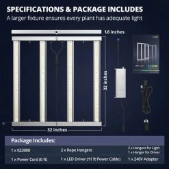 ViparSpectra | KS3000 | LED Grow Light Your Grow Room
