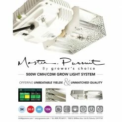 Growers Choice Master Pursuit 500W CMH Grow Light Your Grow Room