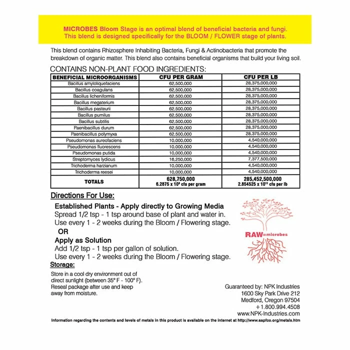 Cheapest ๐ Microbes For Bloom Stage By NPK Industries Planting & Watering ๐ 2 Microbes For Bloom Stage By NPK Industries Planting & Watering