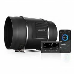 AC Infinity Your Grow Room Cloudline T10 Inline Duct Fan W/ LCD Temp & Humidity Controller – 10 Inch