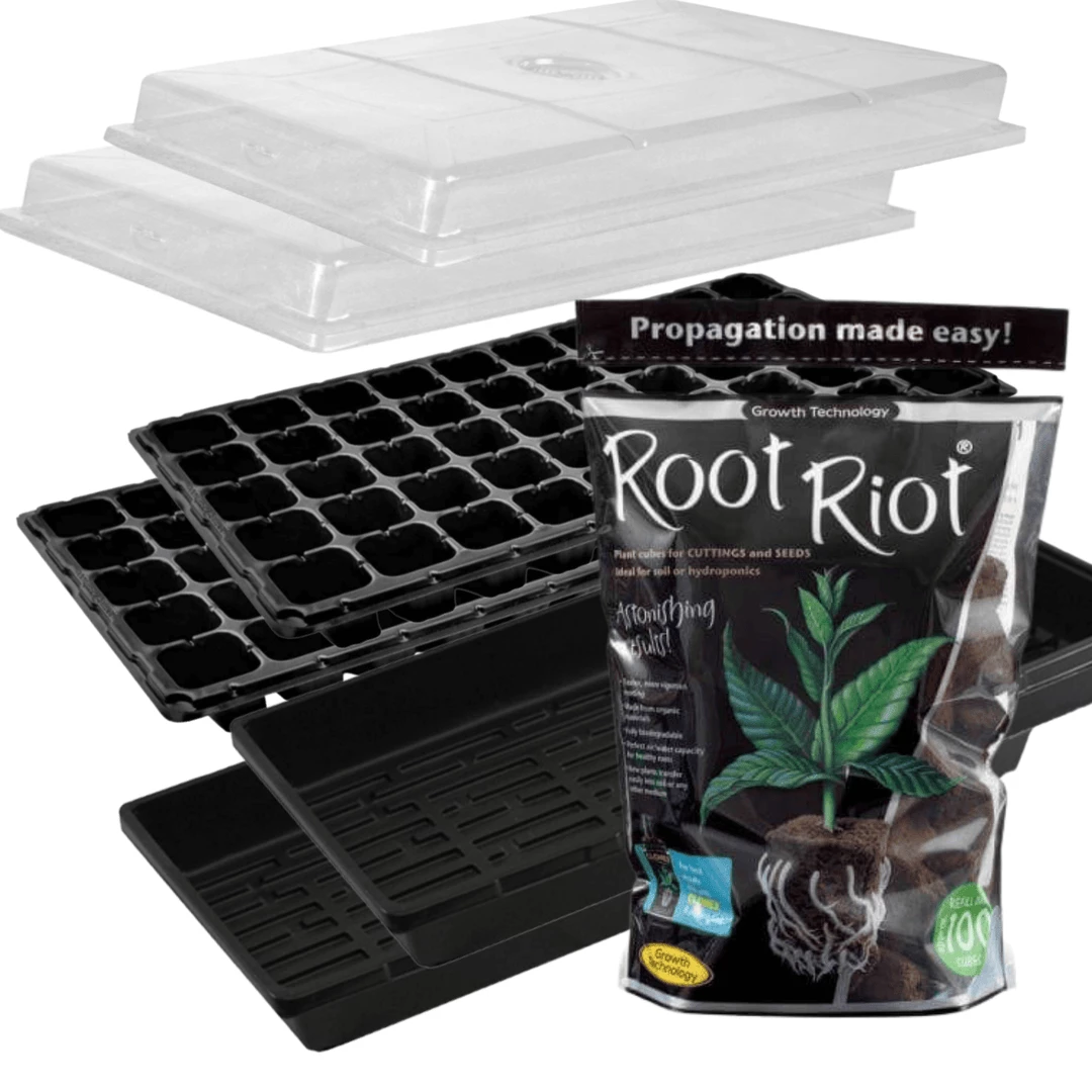 Budget ๐ฏ Happy Hydro | Seed Starter Kit W/ Root Riot Starter Cubes Planting & Watering ๐ 2 Happy Hydro | Seed Starter Kit W/ Root Riot Starter Cubes Planting & Watering