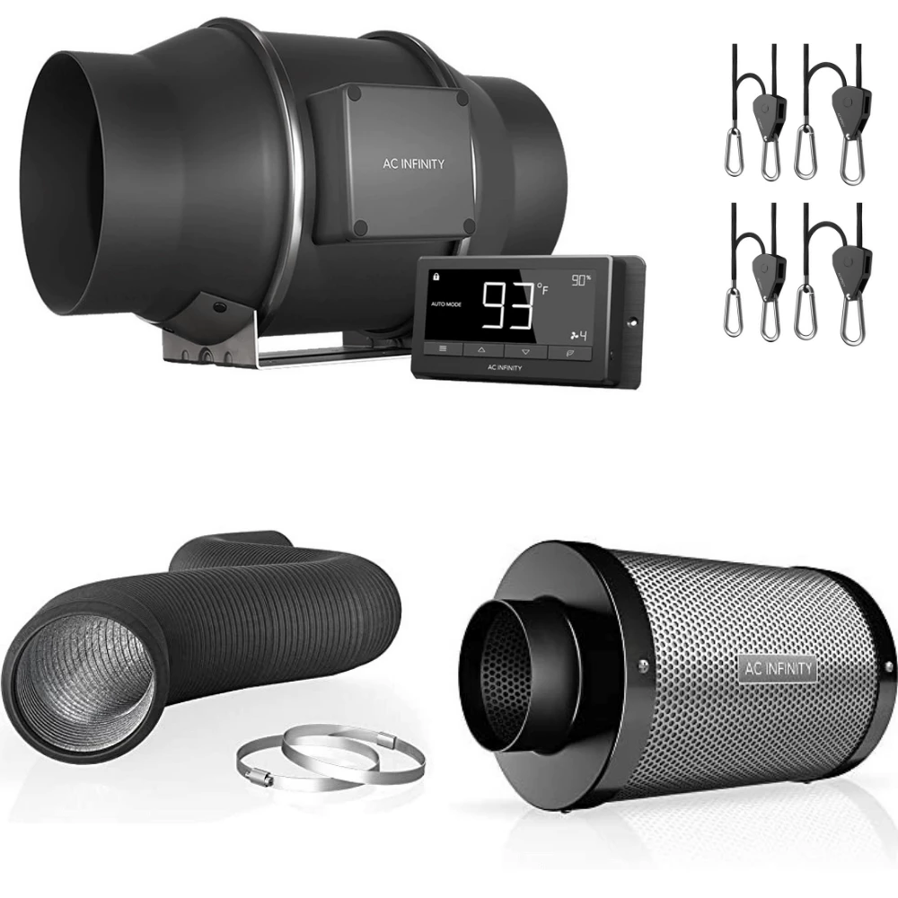 Best Pirce ❤️ AC Infinity T6 Grow Room Ventilation Package - 6 Inch 💯 1 AC Infinity T6 Grow Room Ventilation Package - 6 Inch