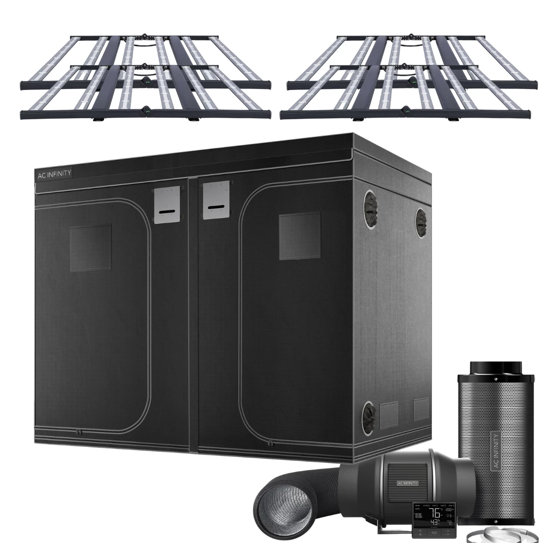 Budget ๐ฏ Happy Hydro 'The Essentials' Grow Kit | ROI-E680S LED Light | AC Infinity Tent & Ventilation | 8โ X 8โ ๐ฅฐ 1 Happy Hydro 'The Essentials' Grow Kit | ROI-E680S LED Light | AC Infinity Tent & Ventilation | 8โ X 8โ