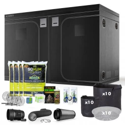 Happy Hydro Beginner Grow Tent Kit | Without The Light | 5’ X 10’