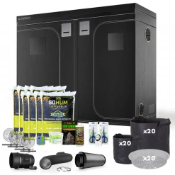 Happy Hydro Grow Tent Kits Beginner Grow Tent Kit | Without The Light | 8’ X 8’