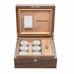 Happy Hydro Shop 24 Grower Essentials 6-Strain Cannador W/ Nook | Hand Crafted Secure Storage