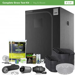 Happy Hydro Beginner Grow Tent Kit | Without The Light | 5โ X 5โ
