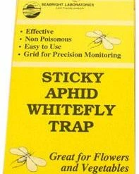 Seabright Laboratories Whitefly Traps, 5-pack Planting & Watering