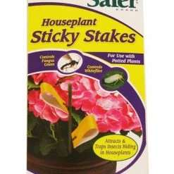 Safer Houseplant Sticky Stakes 7-Pack Planting & Watering