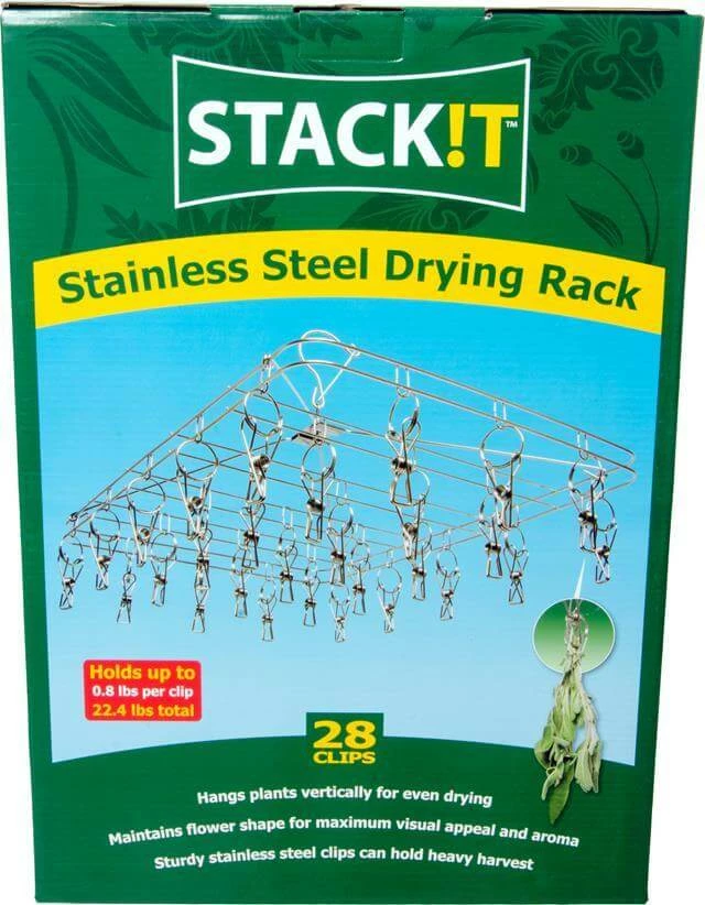 Best reviews of 🛒 Grow!T STACK!T Hanging Dry Rack W/28 Clips Harvest & Essentials ⭐ 4 Grow!T STACK!T Hanging Dry Rack W/28 Clips Harvest & Essentials