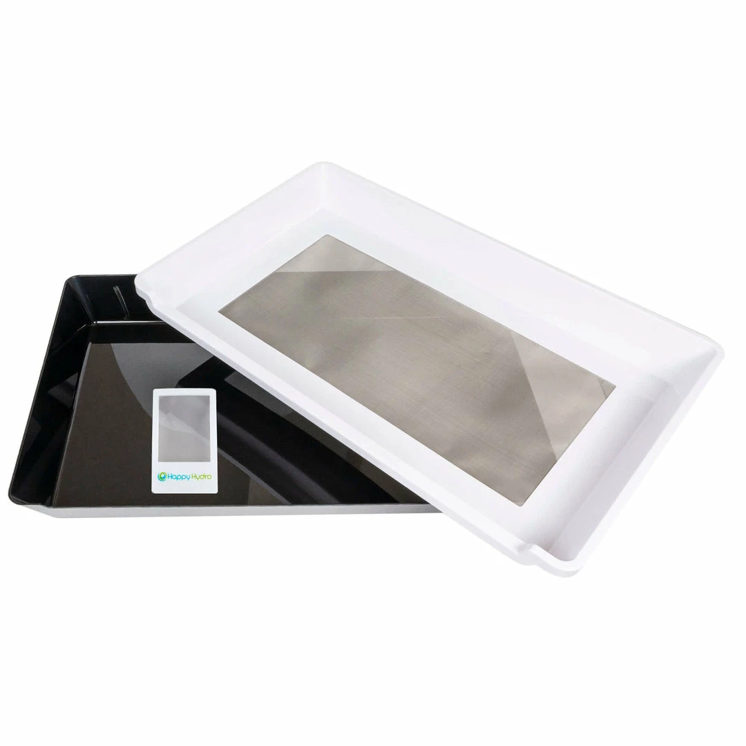 Cheap ๐ Happy Hydro Kief Collector Laptop Trimming Tray Harvest & Essentials ๐ 3 Happy Hydro Kief Collector Laptop Trimming Tray Harvest & Essentials