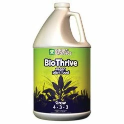 General Hydroponics GH General Organics BioThrive Grow Quart Planting & Watering