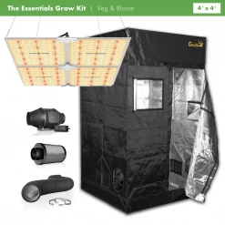 Happy Hydro 'The Essentials' Grow Kit | Spider Farmer LED | Gorilla Grow Tent | AC Infinity Ventilation | 4โ X 4โ